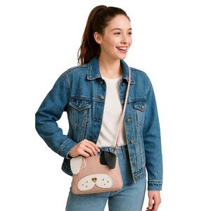 Betsey Johnson Dog Kitsch Bag Shoulder Crossbody Clutch Handbag WOMEN'S WOMAN'S